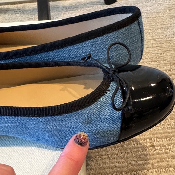 M. Gemi The Rosa Denim Flats - Picture 9 of 10